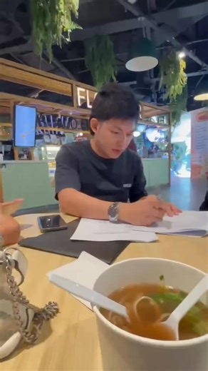 Meeting with our client! Mr Froelich! #programming #fyp