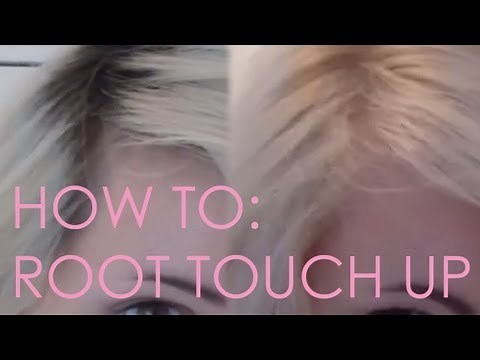 How To: Blonde Root Touch Up Tutorial with Bleach or Box Dyes