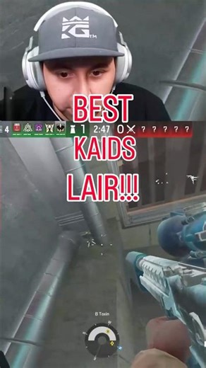 BEST KAID SPOTS LAIR BASEMENT!!! #rainbowsixsiege #rainbowsix #r6 #r6s #gaming