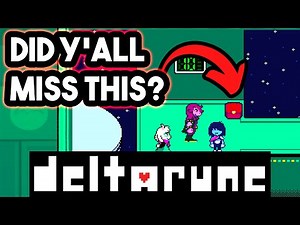 How to get The SECRET Chest in Cyber World | Deltarune Chapter 2 Secrets & Easter Eggs