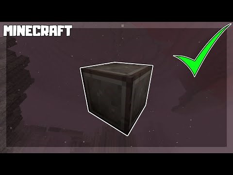 How to Make a BLOCK of NETHERITE in Minecraft 1.16.1