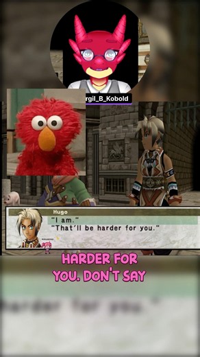 Kobold let the intrusive thoughts win #vtuber #furry #jrpg #retro #suikoden