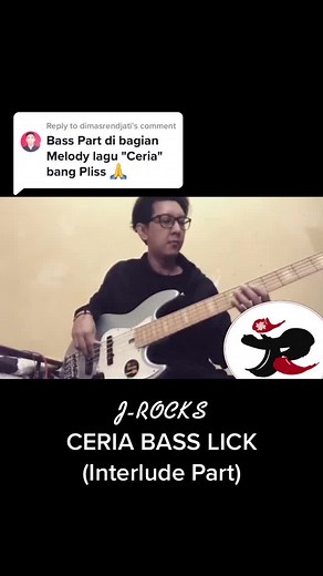 J-ROCKS - CERIA Bass Lick (Interlude/swing part) Bass Only | SIRE V7 Marcus Miller Bass