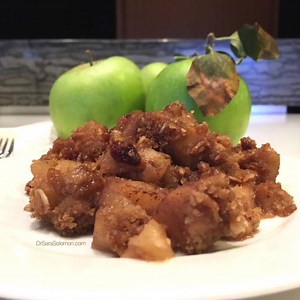 Slow Cooker Apple Crisp | Dr. Sara Solomon