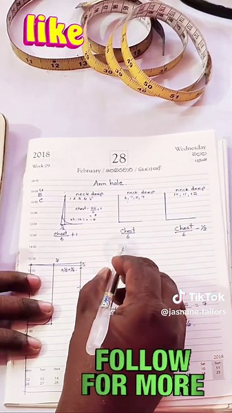 Arm Hole Measurement Calculation for Blouse Design