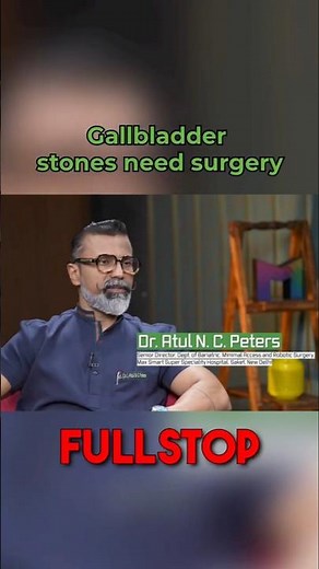 Gallbladder stone treatment | Gallbladder stone surgery #dratulpeters #youtubeshorts #gallbladder