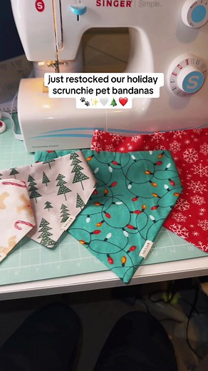 Shop our handmade holiday bandanas now! Support small this holiday season ✨🤍🐾🎄🥹 #tiktokshopblackfriday #tiktokshopblackfridaysale #tiktokshop #shopsmall #dogbandana #dogsoftiktok #scrunchiebananas #scrunchiebandana #catbandana #petbandana #dogmom #catmom #dogaccessories #dog #bandana #dogs #dogfashion #dogbandanas #handmade #dogstagram #smallbusiness #dogmom #petaccessories #doglovers #shopsmall #doglover #dogmodel #doglife #catbandana #petbandana #dogcollar #dogoftheday #puppy #etsyshop #do