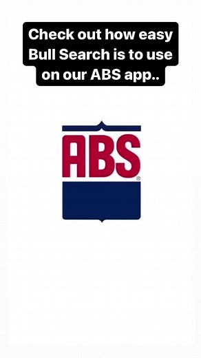 Avail-a-bull to download!🐄 Get the ABS app today to accelerate your genetic progress and take advantage of the following: 🐄 Bull search database at your fingertips 🐄 Save & compare your favourite bulls. 🐄 Create custom searches and filtersSearch “ABS Global” in the app store to download NOW | Genus ABS