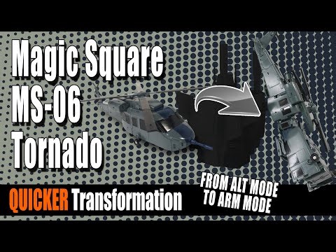 QUICKER Transformation: Magic Square MS-06 Tornado [Vortex]: Rock FX Review