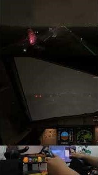 Airbus A320 Takeoff Rain Merauke Papua #msfs2024 #flightsim #aviation