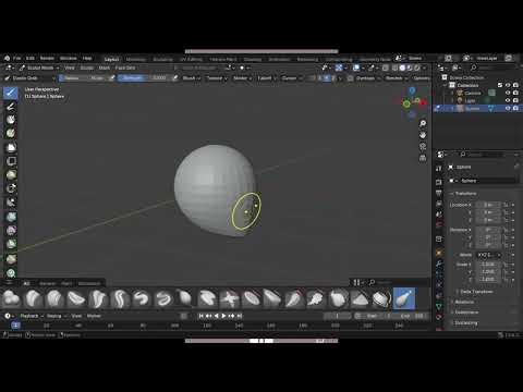 how to make face in blender part 1