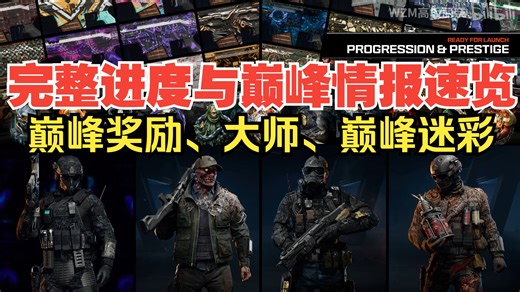 [COD22] 史上最大规模的黑色行动—完整进度与巅峰系统情报速览