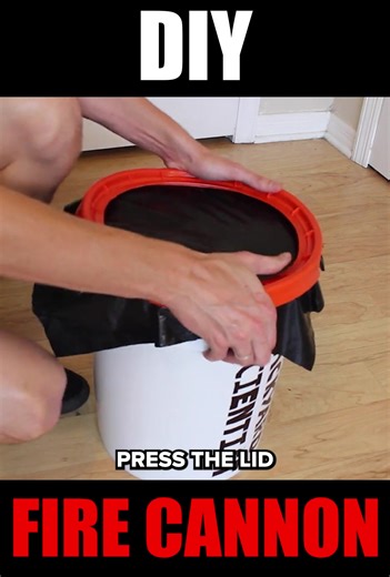 DIY Fire VOTEX CANNON | The Backyard Scientist