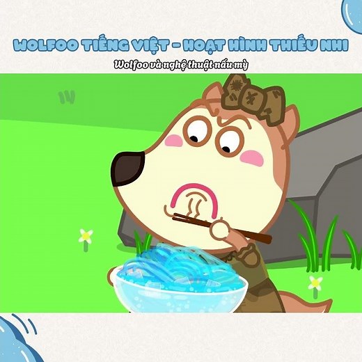 Wolfoo và nghệ thuật nấu mỳ 🍜 #shorts