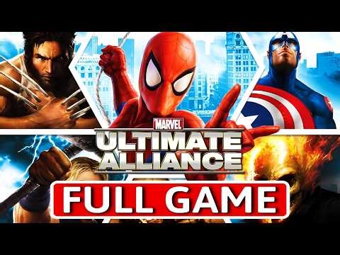 Marvel Ultimate Alliance - FULL GAME Walkthrough Longplay