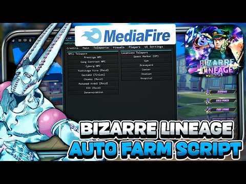 Bizarre Lineage [QOL🎉] SCRIPT *SEM KEY* - INSTA KILL - AUTO EVENT - AUTO RAID - AUTO ARROW - MORE! ✅