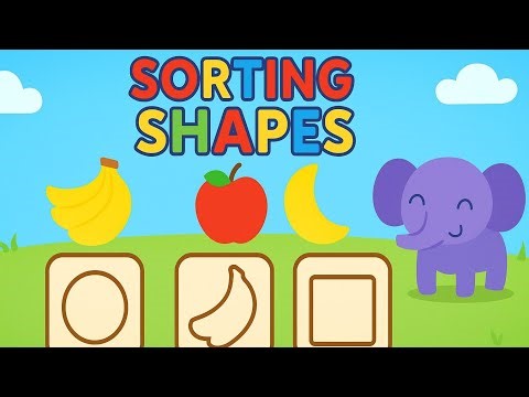 Match the Shape! | Fun Object Matching Game for Kids 🧠✨