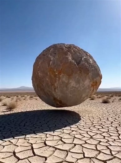 El misterio de la roca flotante en el desierto