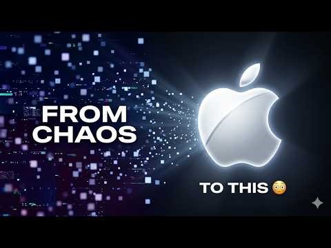 Pure code Apple Logo Reveal (No Images)