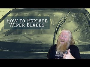 How To Remove and Replace Windshield Wiper Blades