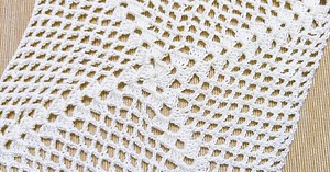 Quick and Easy Crochet Granny Square Doily