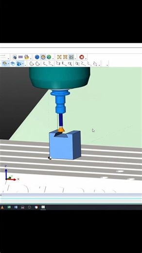 dovetail mill example #mastercam #cncmachining