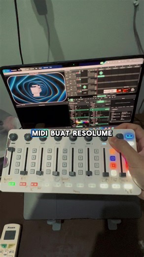 Cara pakai midi #resolume #serunyabelajar