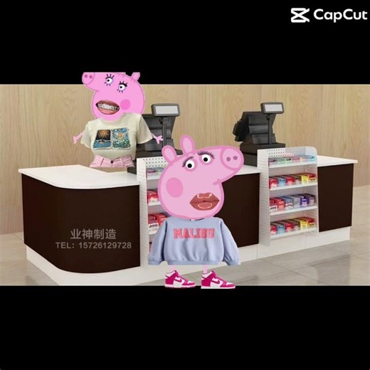 Peppa stole mommy pig credit card