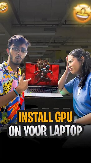SKOAR! College Gaming Club | Install GPU on your LAPTOP 😳 #office #officehacks #tipsandtrick #tips #windows #windowstips #gpu #gputips #gpufix #gpucrash #reel... | Instagram