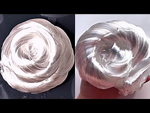 Liquid glass putty - Most satisfying slime ASMR video compilation