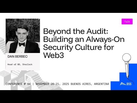 Beyond the Audit: Building an Always-On Security Culture for Web3