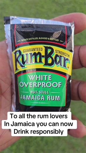 To all rum lovers in Jamaica you now can drink responsibly #fyp #rumbarrum