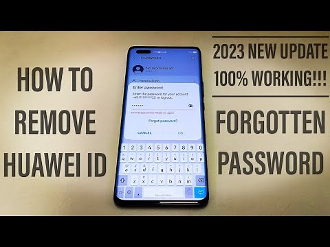 How to remove Huawei ID Forgotten password on every Huawei Device (Any EMUI version and Harmony OS)