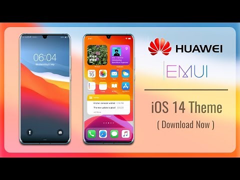 iOS 14 Theme for Huawei and Honor Devices | EMUI 10/9/8 Themes