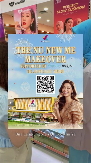 ✨ 𝐊 𝐏𝐞𝐨𝐩𝐥𝐞, 𝐩𝐞𝐫𝐧𝐚𝐡 𝐧𝐠𝐞𝐫𝐚𝐬𝐚 𝐩𝐞𝐧𝐠𝐞𝐧 𝐠𝐥𝐨𝐰 𝐮𝐩 𝐭𝐚𝐩𝐢 𝐭𝐚𝐧𝐩𝐚 𝐫𝐢𝐛𝐞𝐭? ✨ K People bener enggak kalau terkadang yang kita butuhkan bukan perubahan besar tapi cukup waktu sejenak untuk dimanjakan dan dirawat dengan sepenuh hati 🤍 Di K SQUARE, momen itu hadir lewat kolaborasi spesial bersama 𝐖𝐚𝐫𝐝𝐚𝐡 & 𝐍𝐮𝐫𝐢𝐚 𝐒𝐚𝐥𝐨𝐧 ✨ K People akan di makeup yang ringan dan nyaman dipakai, dipadukan dengan hair makeover yang rapi dan fresh yang akan siap bikin K Peopl