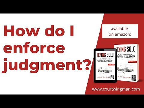 How do I enforce a debt judgment? UK General Litigation & Small Claims