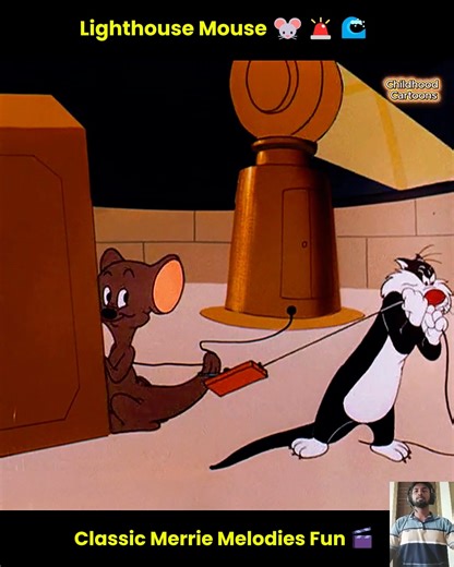 Lighthouse Mouse 🐭🚨🌊 Sylvester Gets Soaked Chasing Hippety Hopper! 😂🐾 Merrie Melodies Classic | Childhood Cartoons