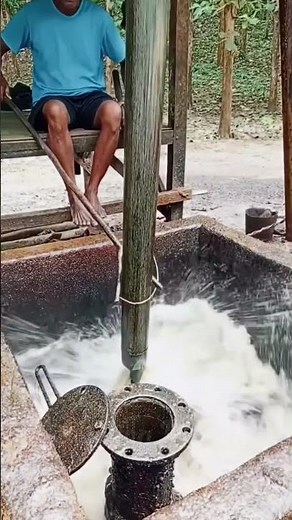 CRAZY Manual Oil Extraction From a BACKYARD Well 🛢️