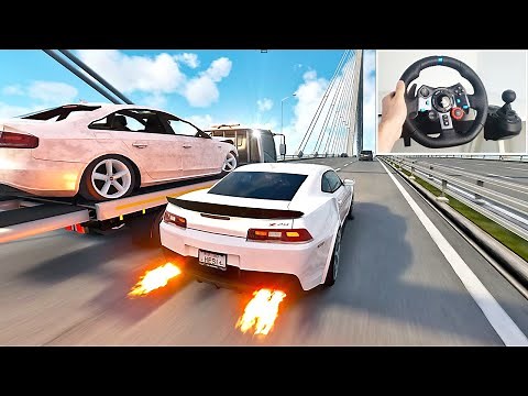 Terrorizing Tokyo Highways with Camaro Z28 | No Hesi | Assetto Corsa