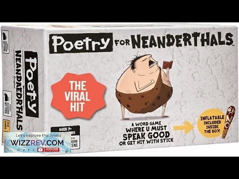 Exploding Kittens Poetry for Neanderthals 2+ Players Ages 7+ 15