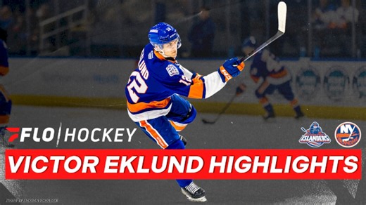 Victor Eklund highlights | Islanders call up top prospect