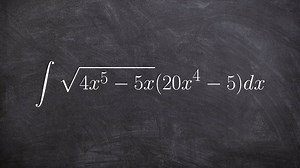 How to apply U substitution to radicals