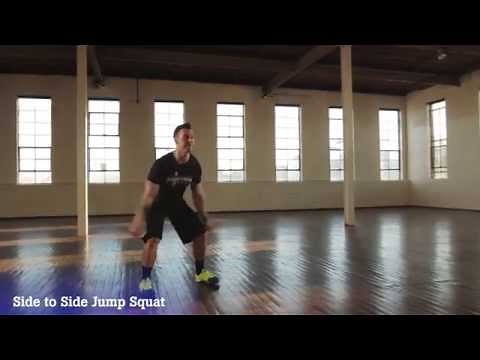 How To Do A Side To Side Jump Squat