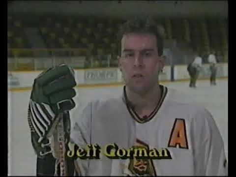 Jeff Gorman & PA Raiders vs Victoria Cougars - 1992 - vintage SK commecial