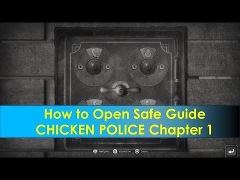 How to Open Safe Guide | CHICKEN POLICE Chapter 1