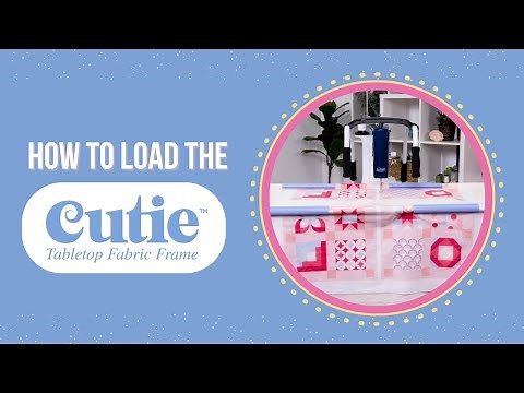 How to Load your Cutie Frame