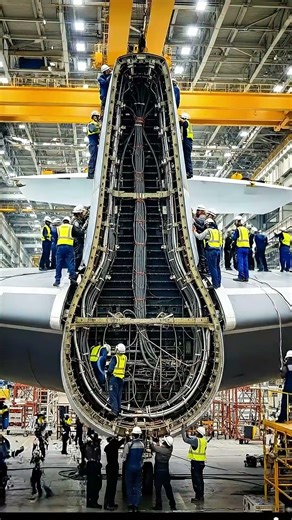 Aircraft Fuselage Assembly in a Mega Factory