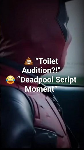 Ryan Reynolds Read Deadpool’s Script… on the Toilet?! 😂 #shorts