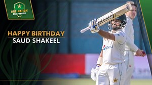875 runs in seven Test matches 👏 First batter to make a 50 score in each of his first seven Tests 🏅 First 🇵🇰 batter to score a double 💯 in Sri Lanka Happy birthday Saud Shakeel! 🎂 | Pakistan Cricket Team