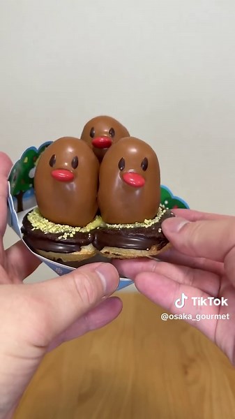 ミスドの可愛いダグトリオドーナツ新発売